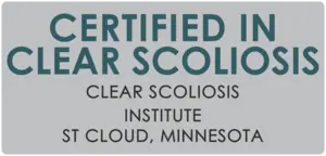 Clear Certification in Clear Scoliosis Clear Scoliosis Institute St Cloud, Minnesota Clear Certification in Clear Scoliosis Clear Scoliosis Institute St Cloud, Minnesota