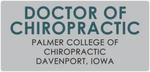 Doctorate of Chiropractic Palmer College of Chiropractic Davenport, Iowa
